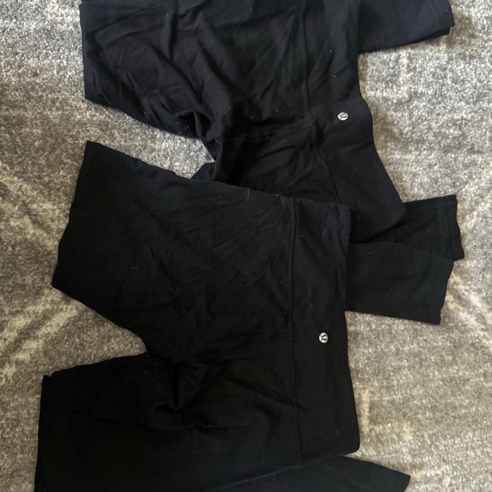 lululemon athletica Black Leggings